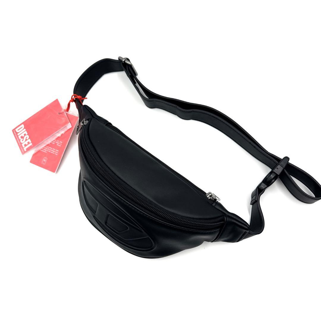 未使用品 DIESEL ディーゼル ビッグDロゴ ボディバッグ