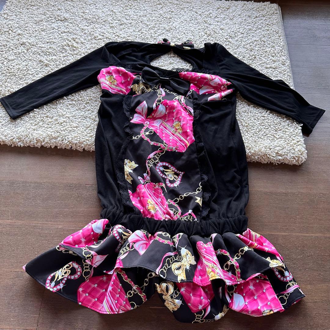 MA＊RS♡MARS♡マーズ ブラックミニワンピース♡激レア 平成ギャル