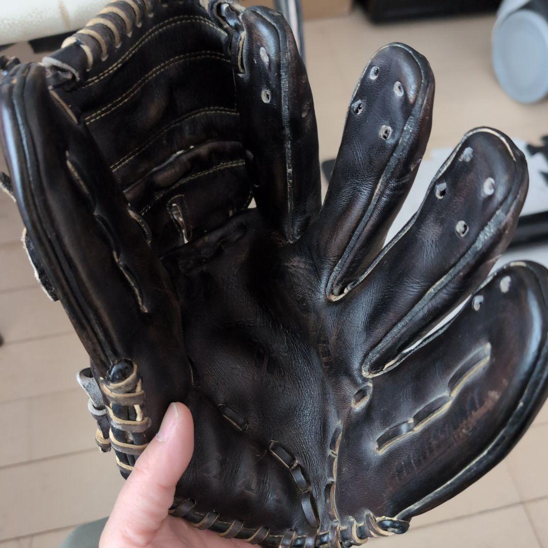 Mizuno 硬式グローブセット ブラウンとブラック