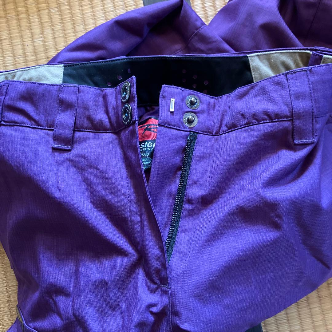 ロシニョール　ROSSIGNOL 紫 スノーボードウェア 女性用　スキー　美品