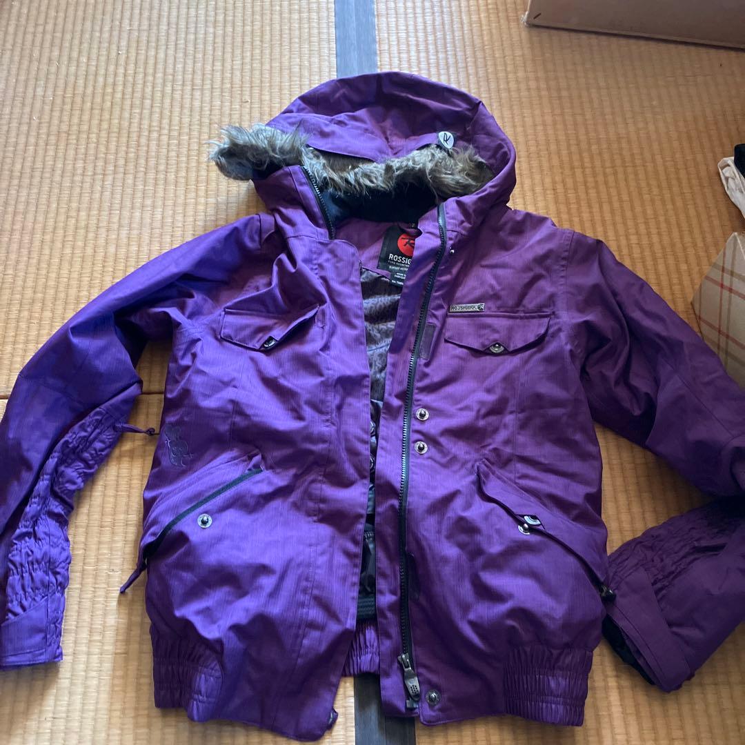 ロシニョール　ROSSIGNOL 紫 スノーボードウェア 女性用　スキー　美品