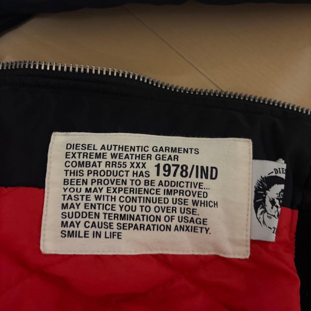 DIESEL ブラック MA-1 XXL