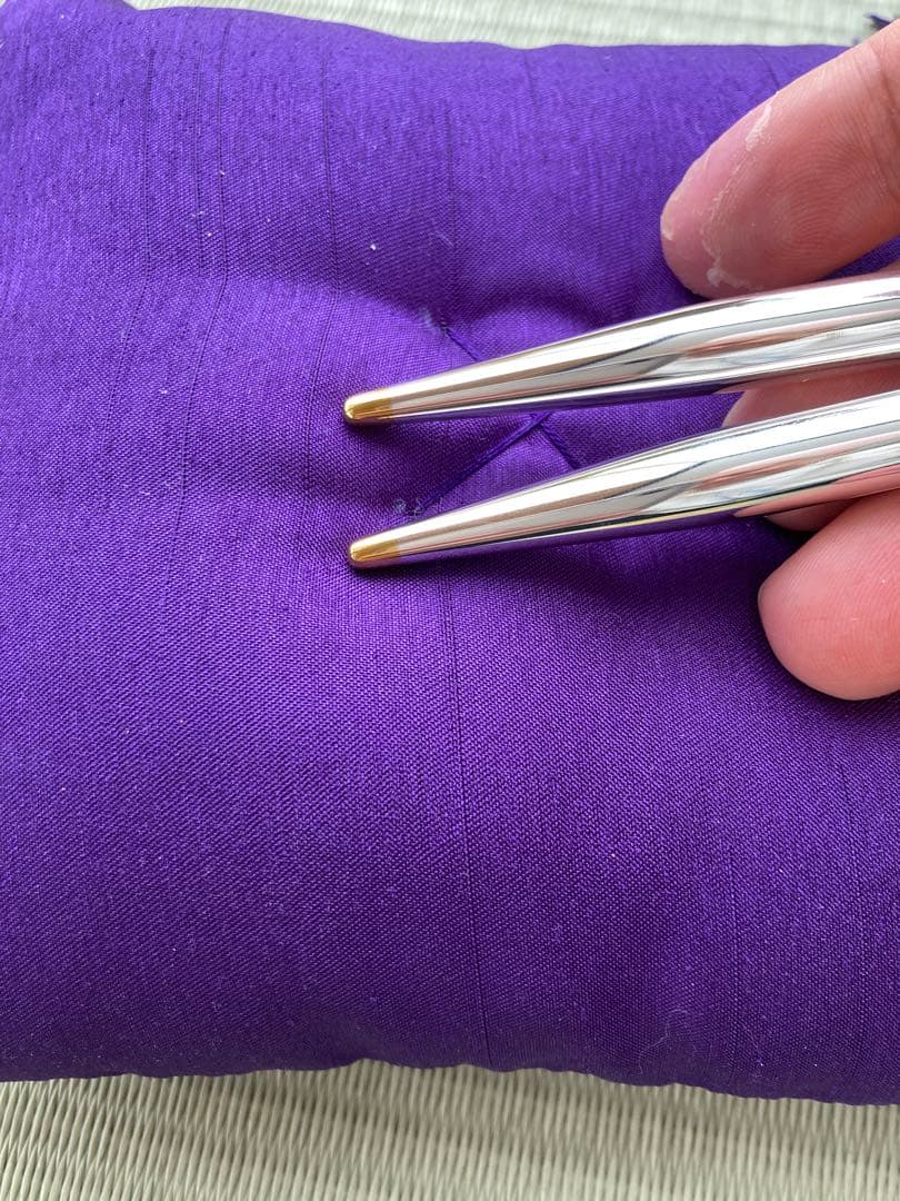 アーシング✖️純金てい鍼　笑凛棒プレミアム（2本セット）　ごしんじょう療法家が考案