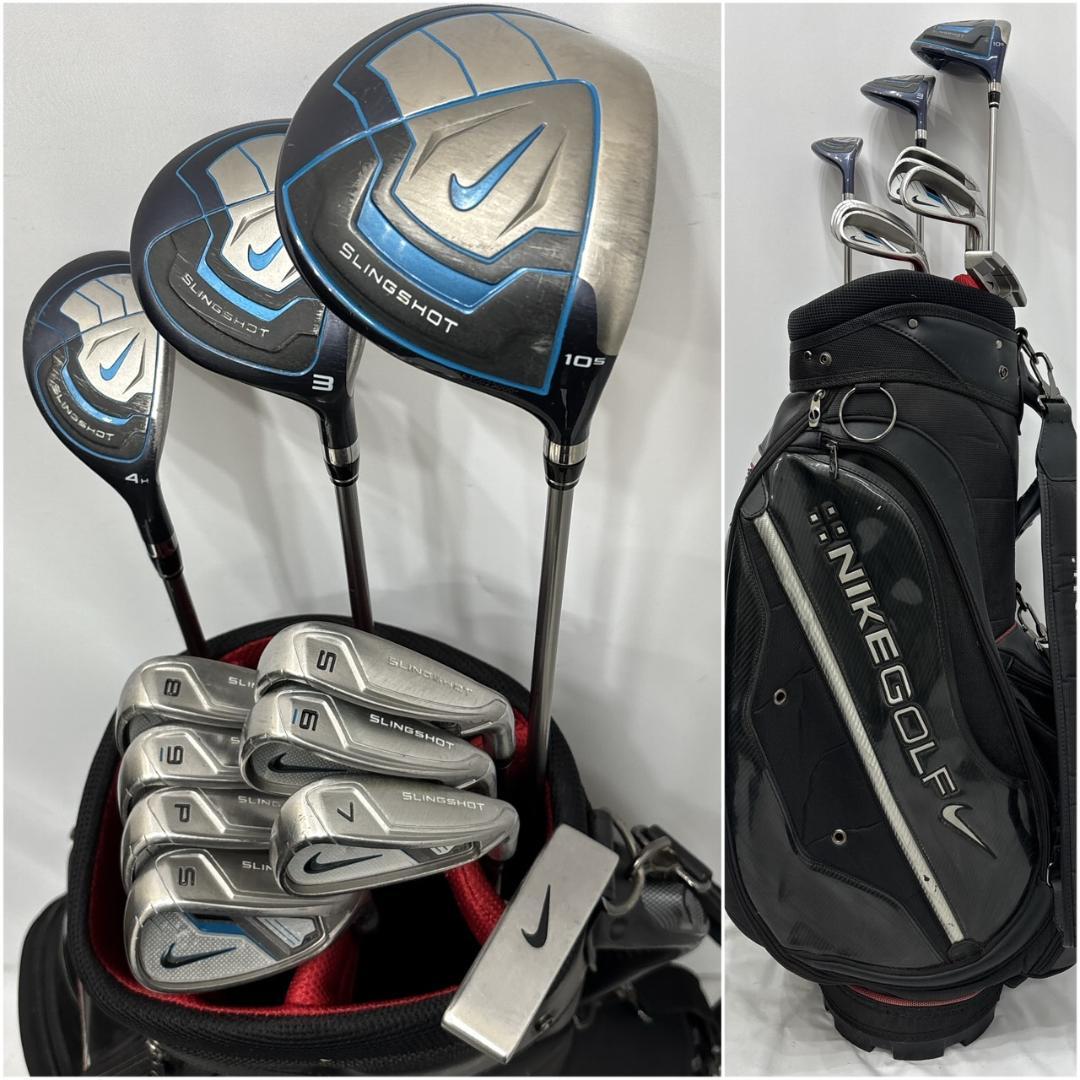 ナイキ ゴルフセット メンズ右利き初心者用 ナイキ SQ 他 ゴルフクラブ