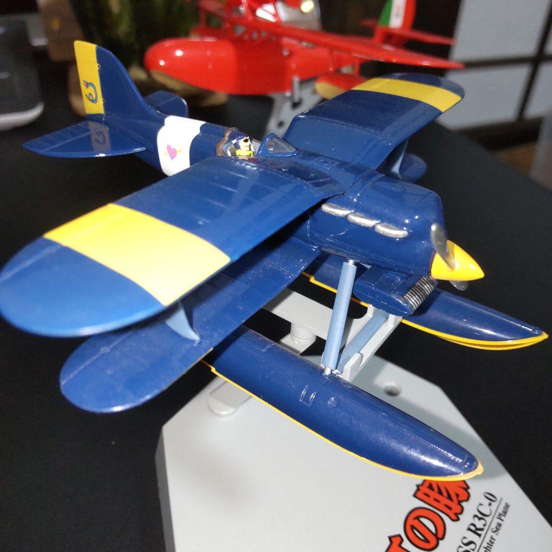 半完成塗装済み 紅の豚 1/72 サボイアS.21試作戦闘飛行艇