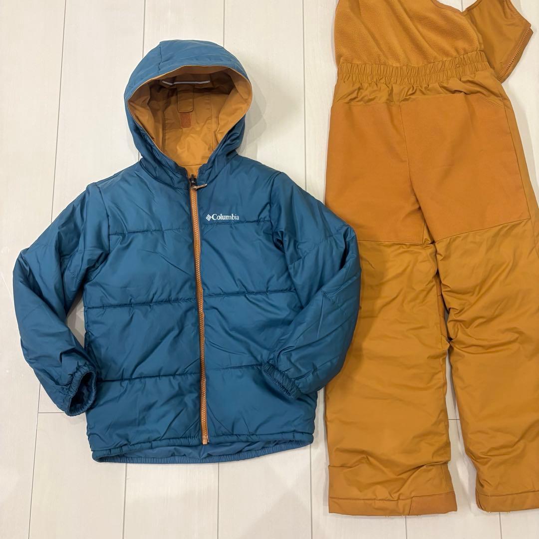コロンビア キッズスキーウェア スノーウェア 上下 120〜130