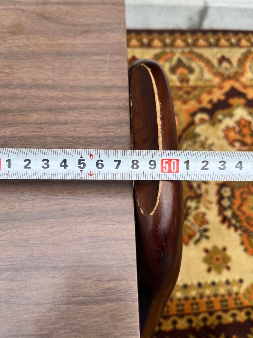 希少 HSK 飛騨産業 キツツキ アイガー サイドテーブル 昭和レトロ 当時