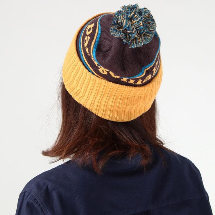 チクチクしない❣️人気柄PKMA・新品‼️パタゴニア パウダー・タウン・ビーニー