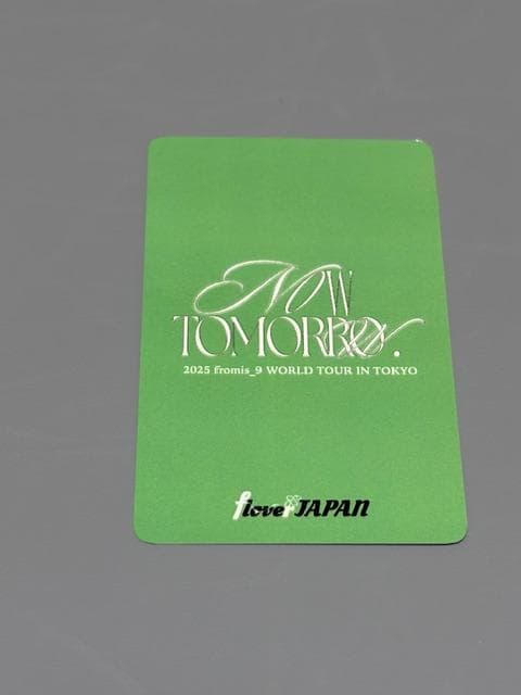 fromis_9 トレカ ジウォン FCトレーディングカード フォトカード