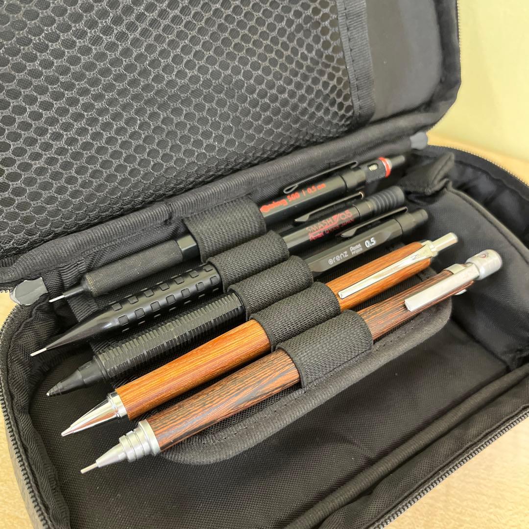 筆箱&シャーペン5本セット - メルカリ