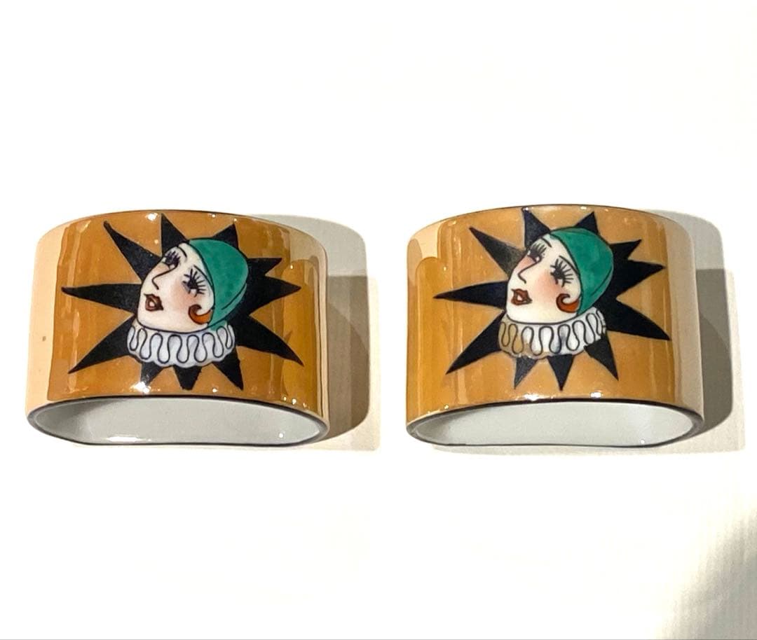 オールドノリタケ アールデコ ナプキンリング