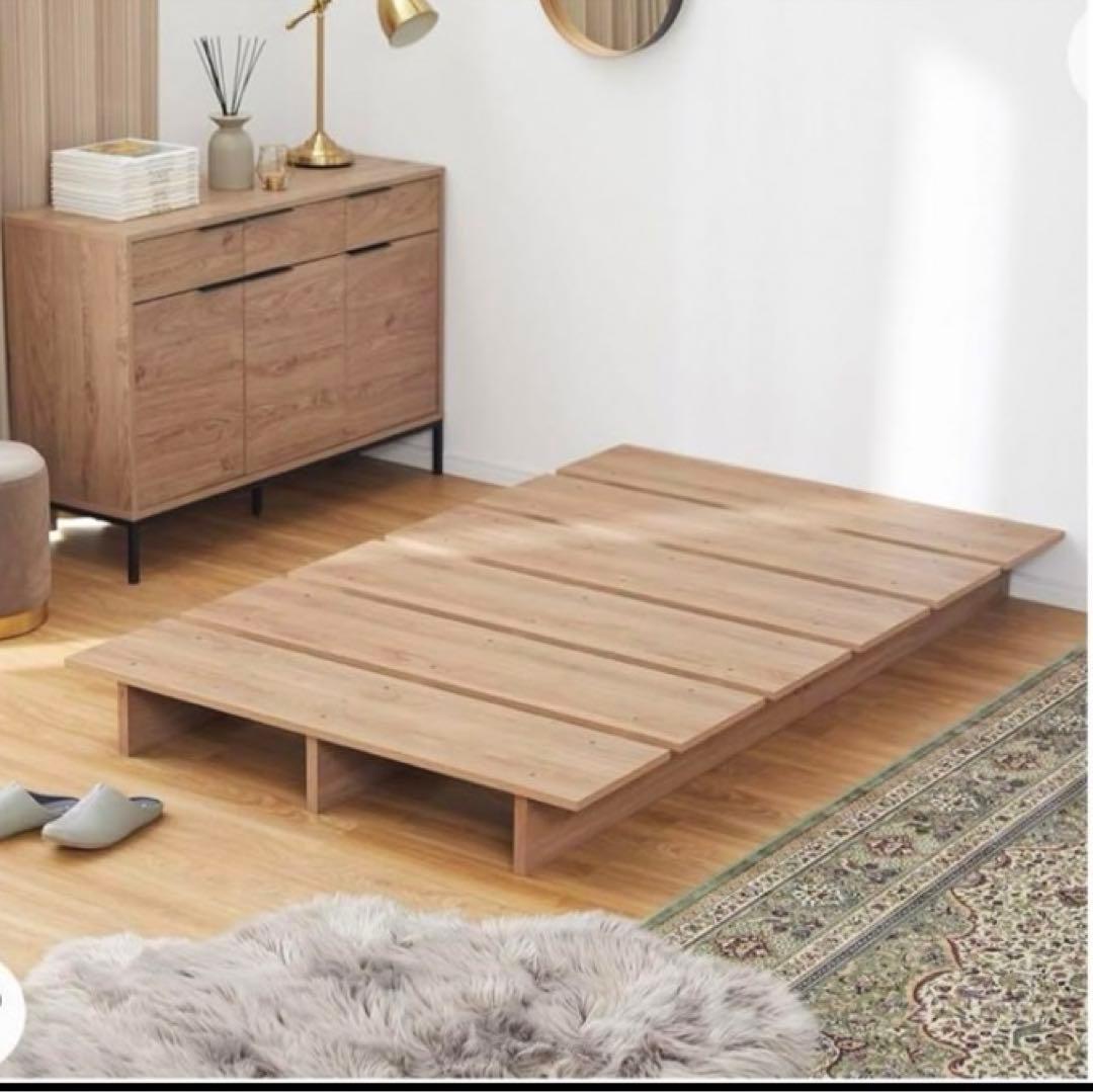 LOWYA シングル ベッドフレーム シャビーナチュラル - メルカリ