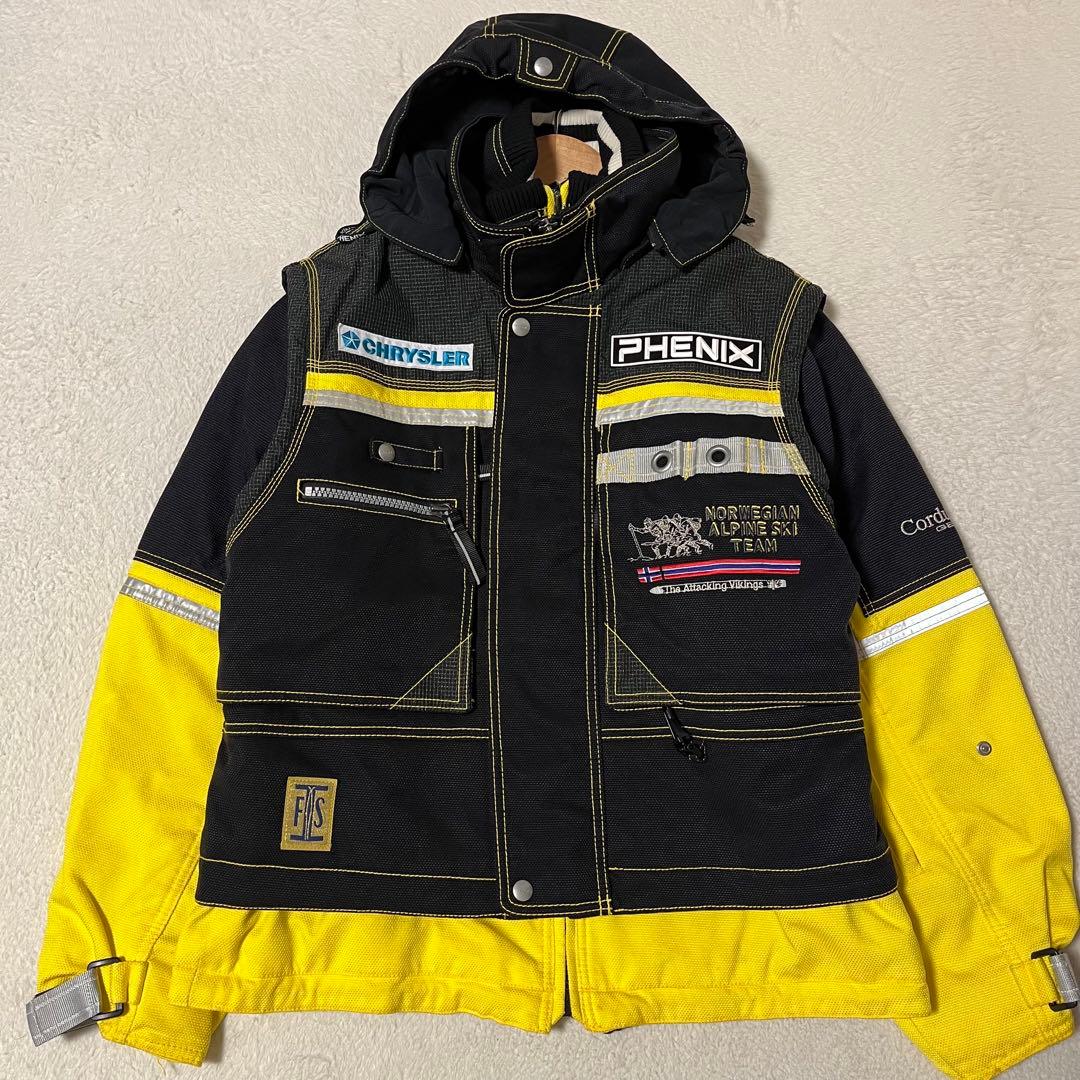 PHENIX 希少スキーウェア イエロー/ブラック