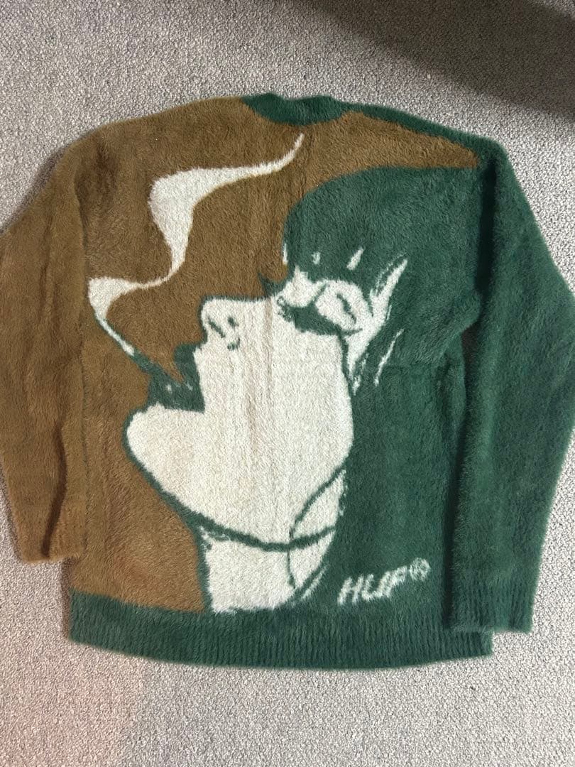 HUF(ハフ)FEELS GOOD CARDIGAN / HUF カーディガン - メルカリ