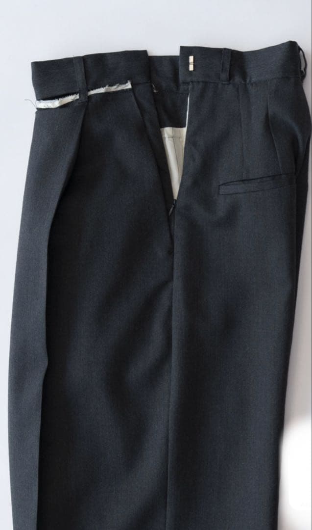 prank projectダークグレー ワイドパンツ ポリエステル混紡