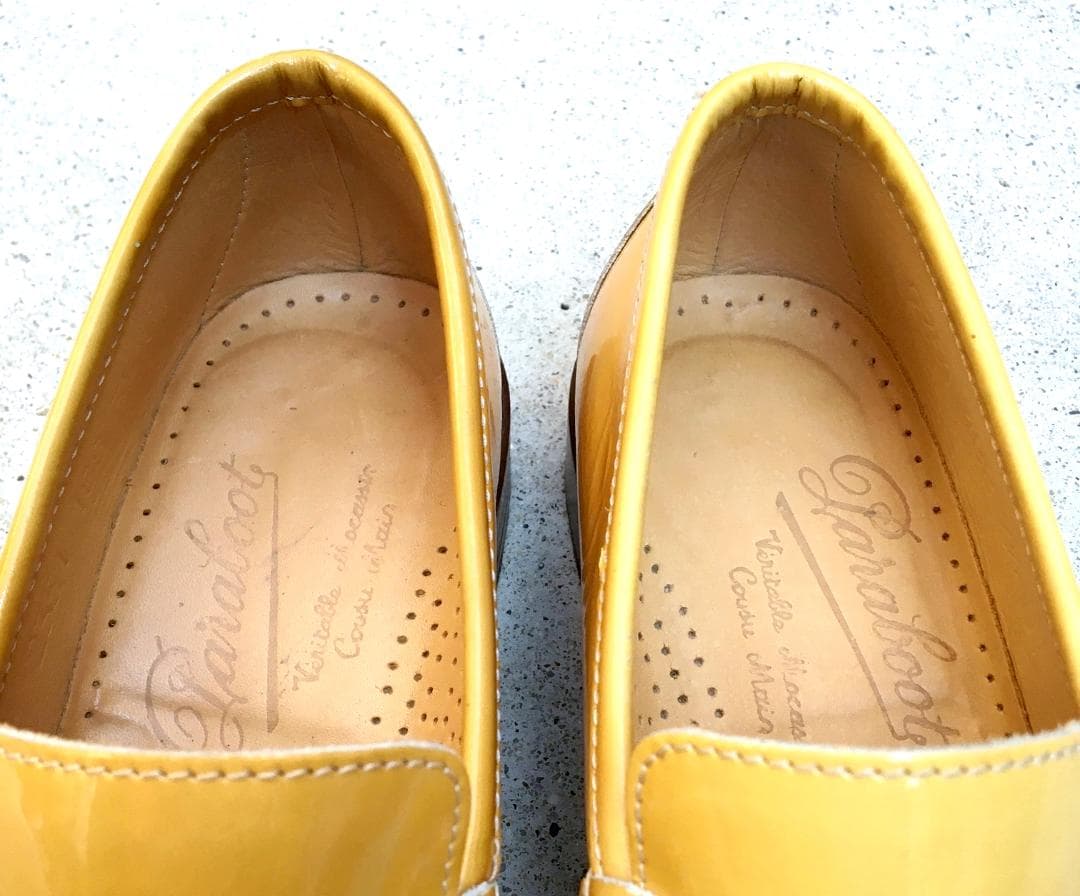 Paraboot パラブーツ・エナメルローファー