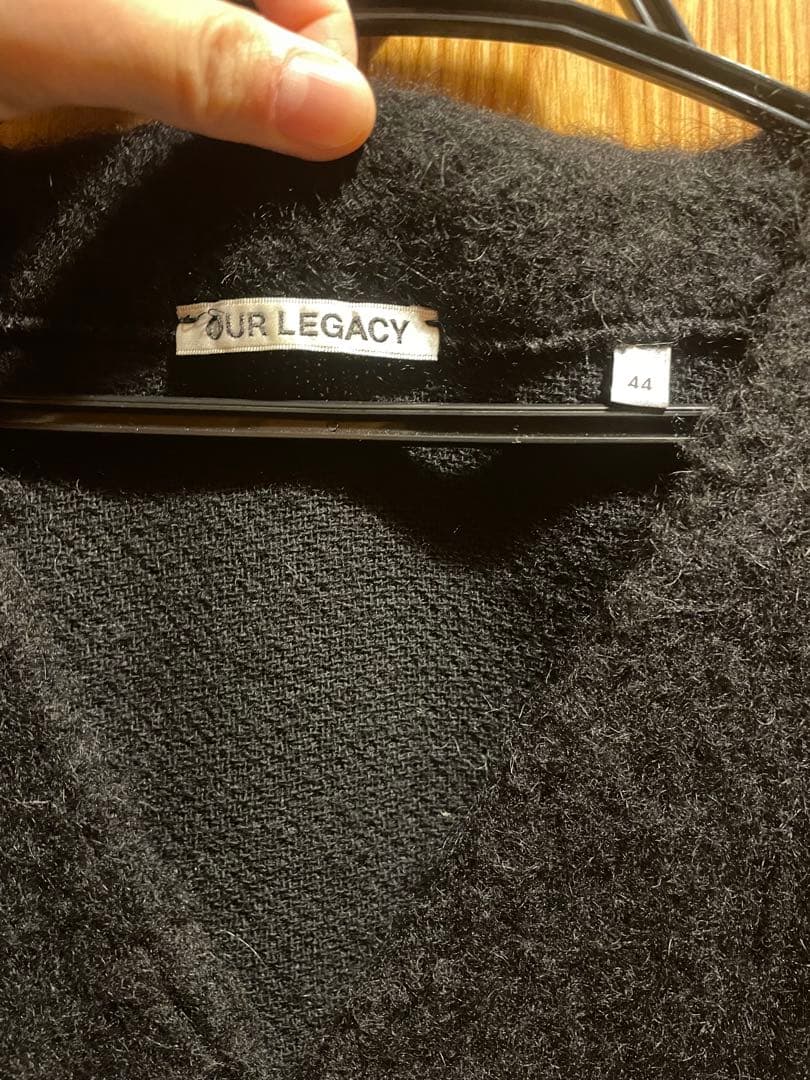 OUR LEGACY ブラック カーディガン 44 21aw
