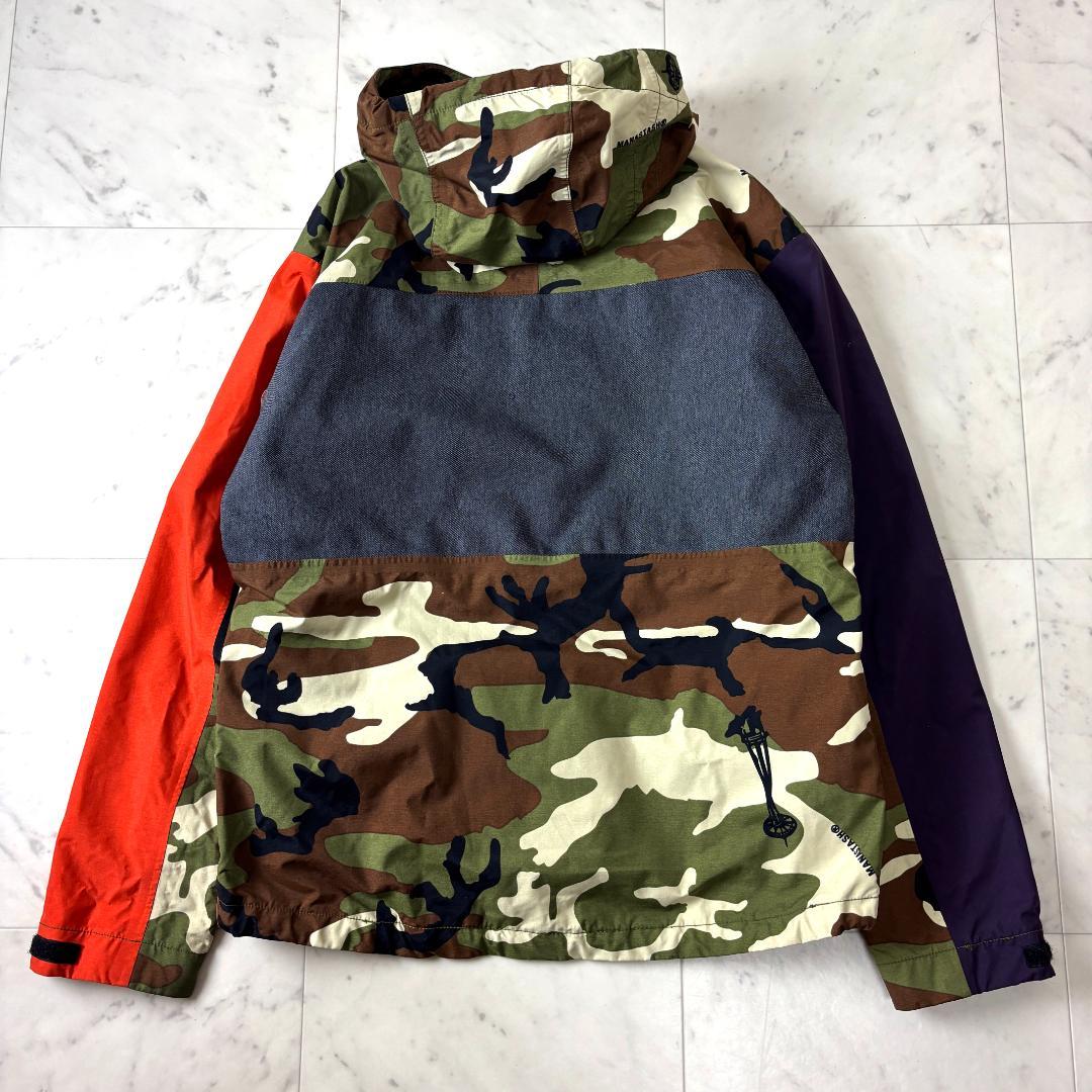 マナスタッシュ M スノーボードジャケット スキージャケット パッチ