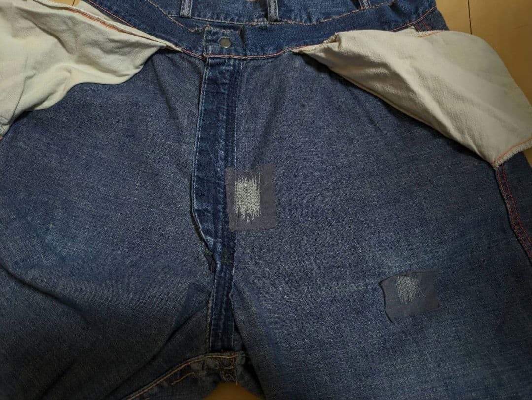 50s UNION MADE デニム ペインターパンツ USA製 ヴィンテージ