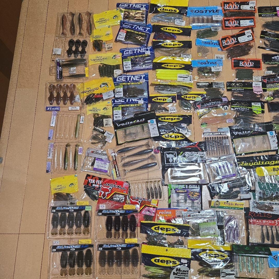 「最終価格」バス釣り　引退　まとめ売り　 ワーム・ルアーセット 多数