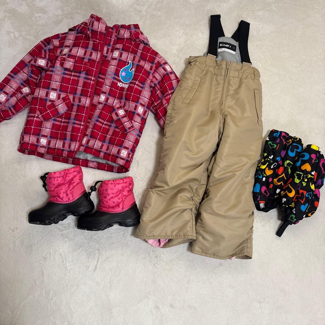 IGNIO 子ども用スノーボードウェアセット