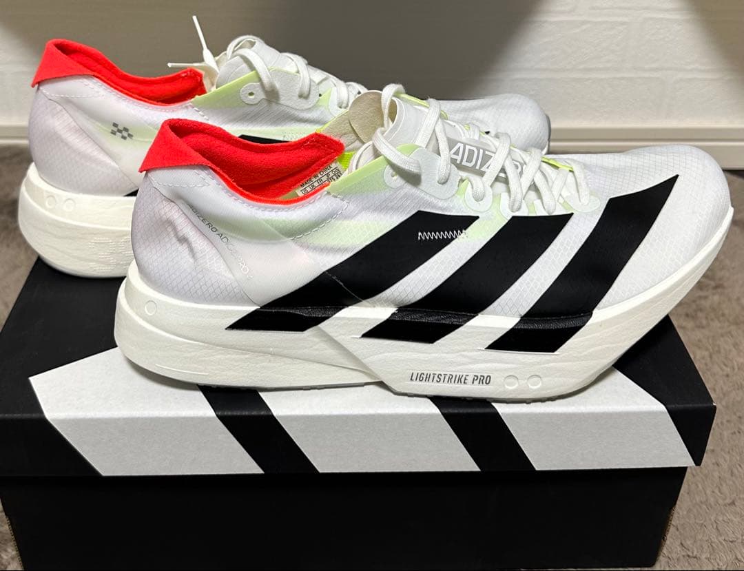 シンスケ　アディダス アディゼロ　アディオスプロ4 27.5cm