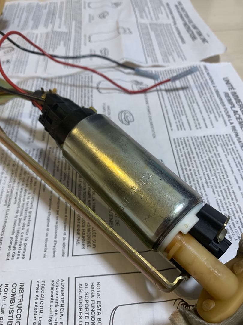 日産 S15シルビア 255L燃料ポンプ WALBRO社（TOMEI汎用と同じ）