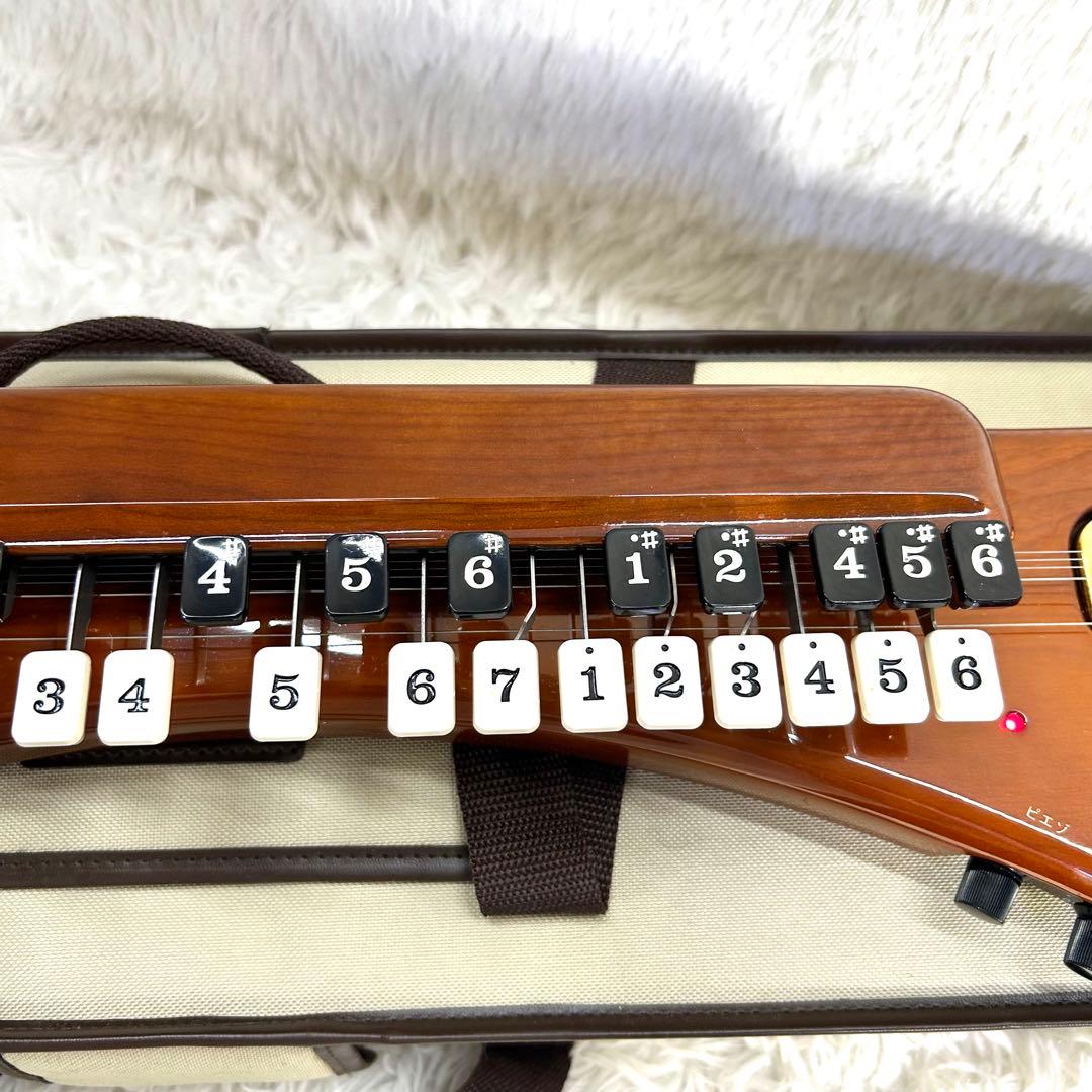 【美品】SUZUKI 電気大正琴 こはく CHK-1 ソプラノ