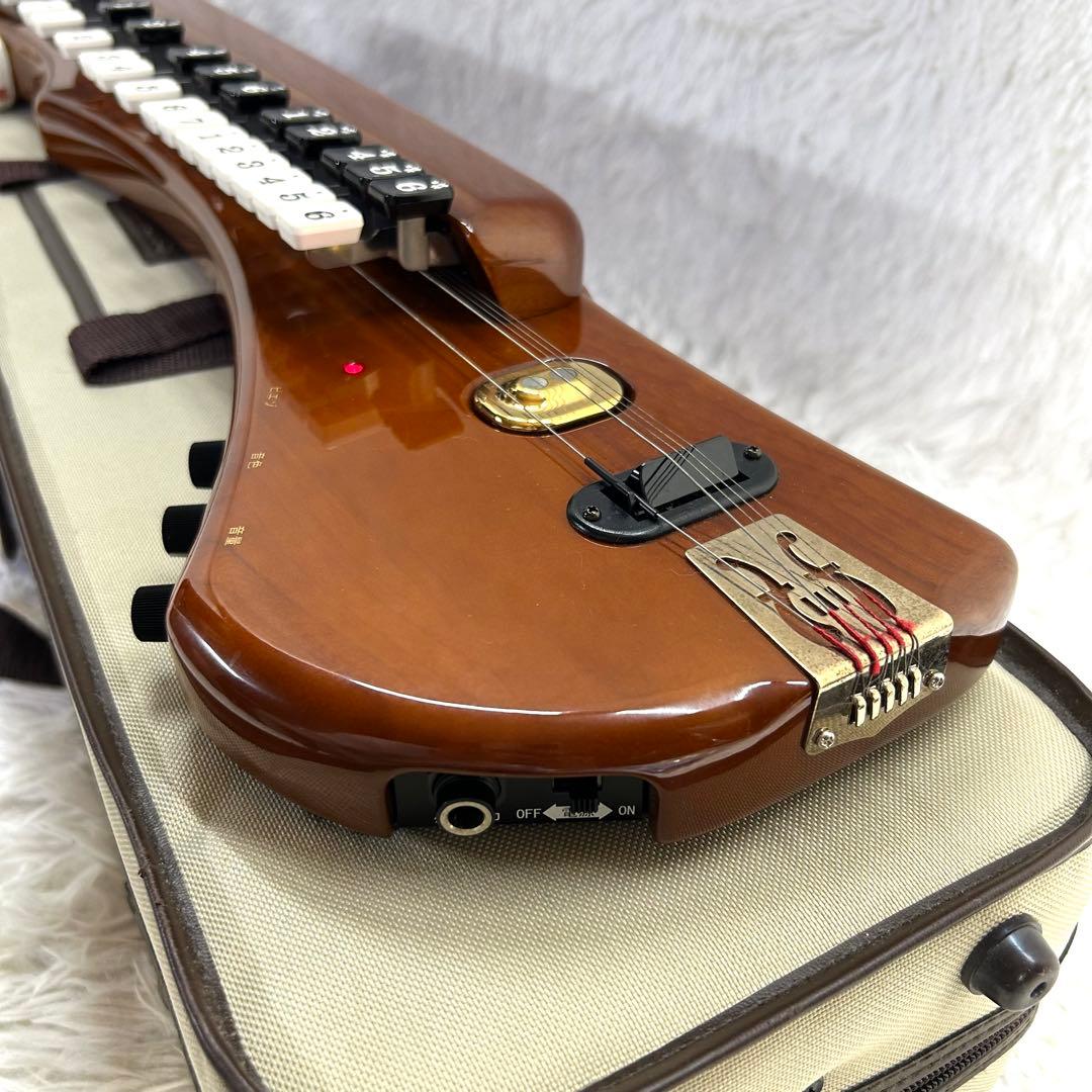 【美品】SUZUKI 電気大正琴 こはく CHK-1 ソプラノ