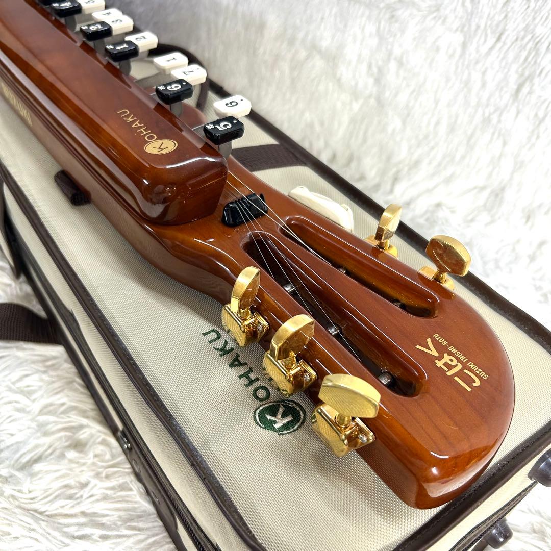 【美品】SUZUKI 電気大正琴 こはく CHK-1 ソプラノ