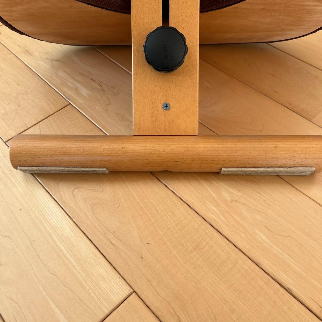 美品！姿勢矯正 バランスラボ バランスチェア バランスイージー ブラウン　取説付