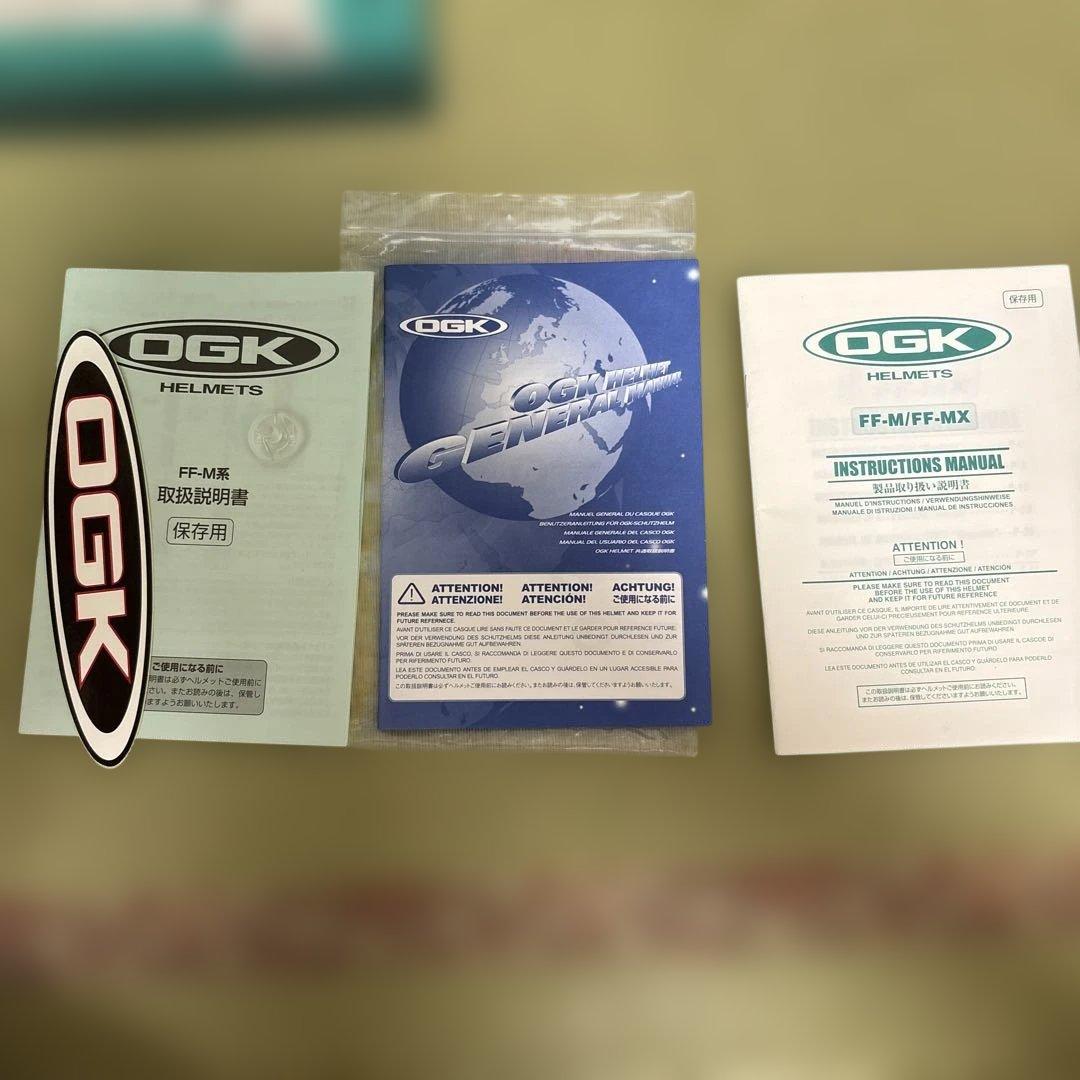 OGK FF-MR オフロードフルフェイスヘルメット Lサイズ