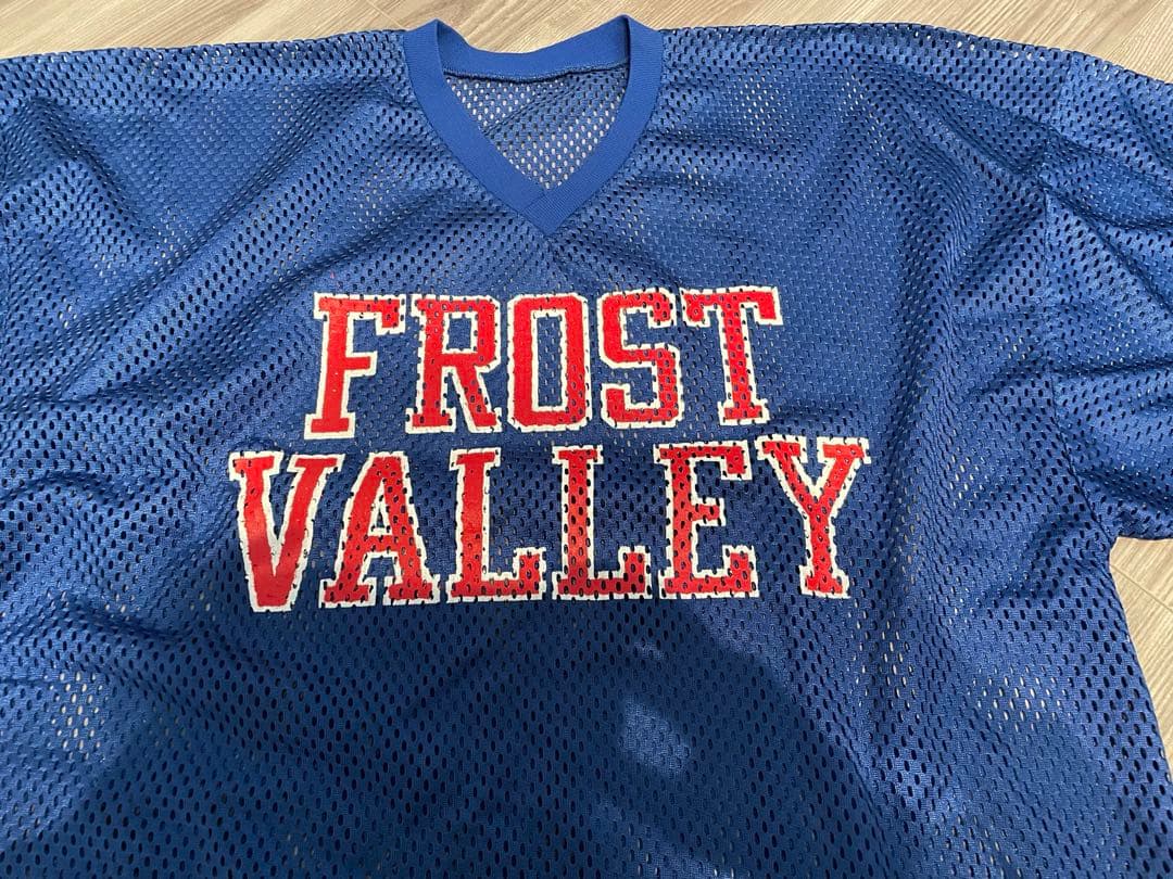 Champion メッシュバスケットボールウェア XL 青