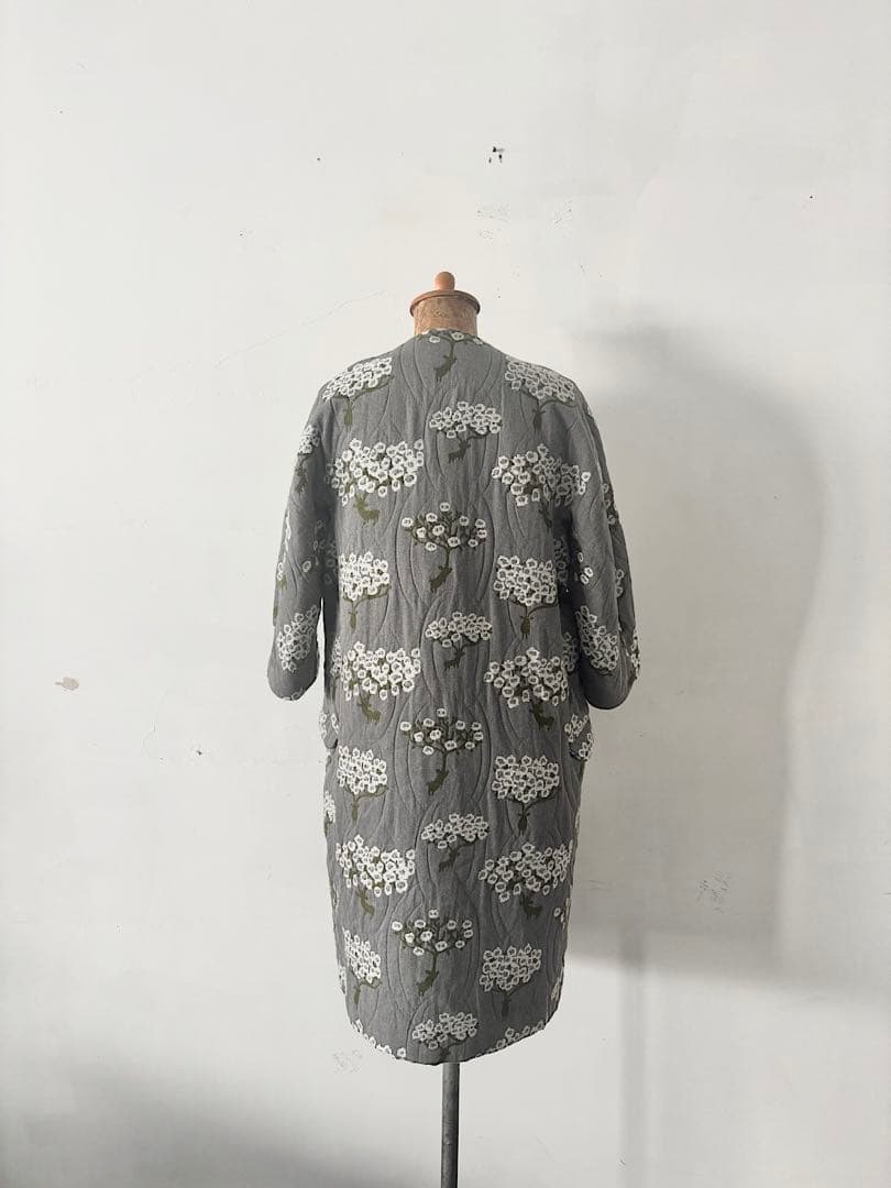 mina perhonen　bloom　刺繍コート 36