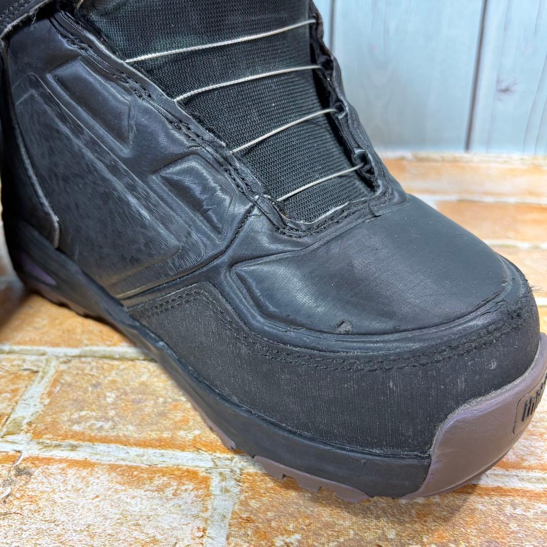 thirty two ダブルボア レディース ブーツ ブラック サーティーツー