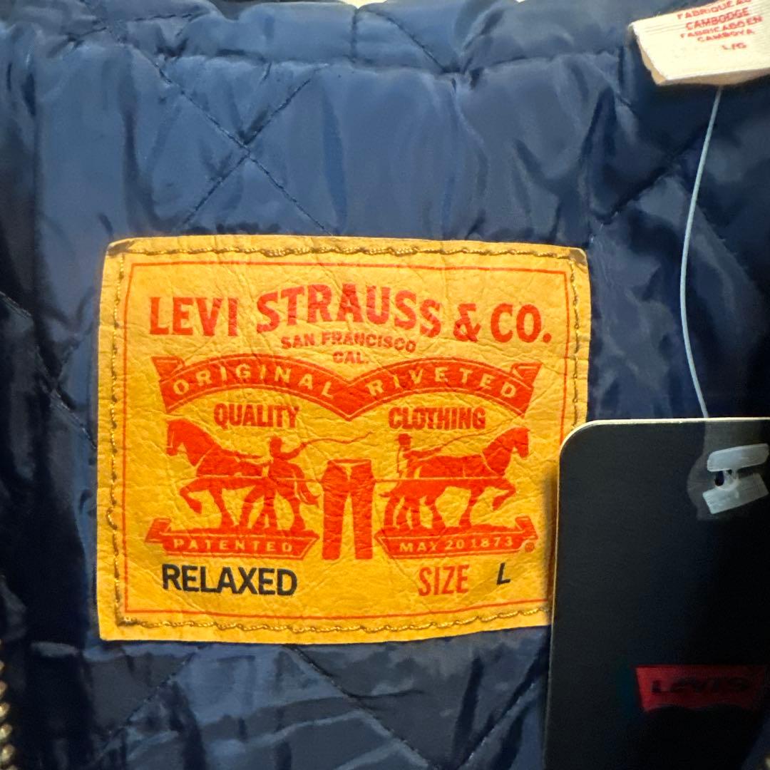 LEVI'S フード付きデニムジャケット L