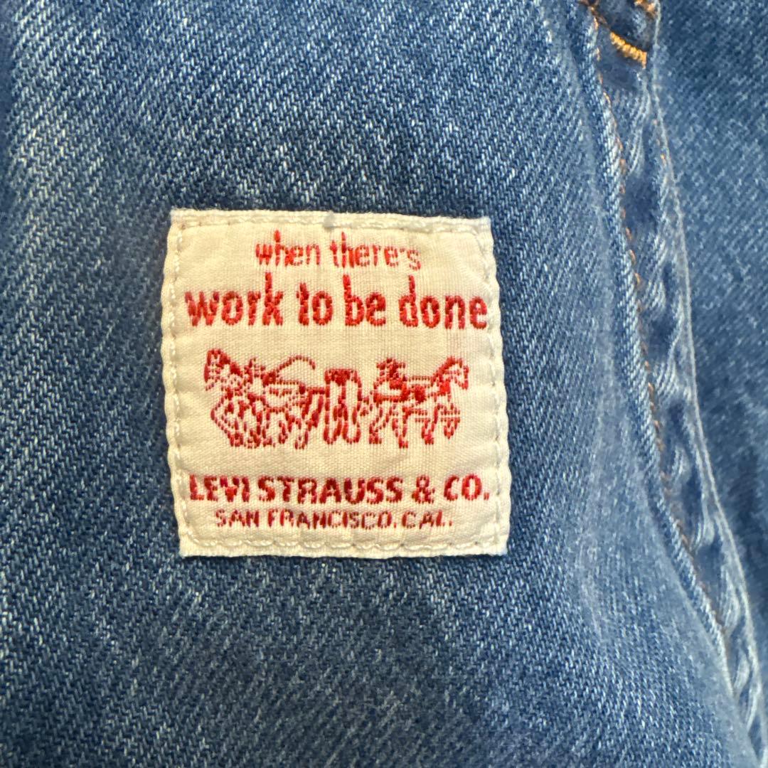 LEVI'S フード付きデニムジャケット L