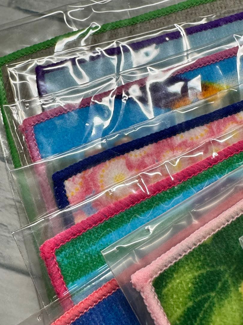 56枚セット ご当地 ハローキティ プチタオル セット ハンカチ ミニタオル