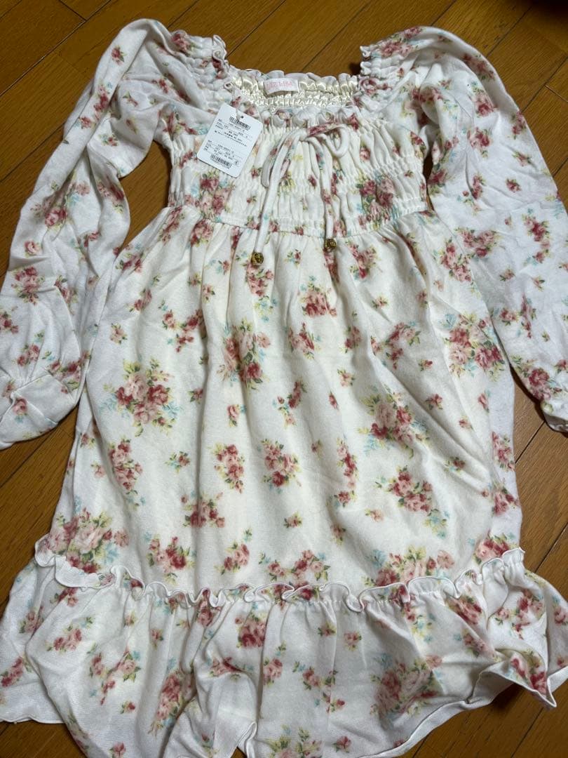 LIZ LISA リズリサ y2k ワンピース 花柄 小花柄 平成ギャル 薔薇柄