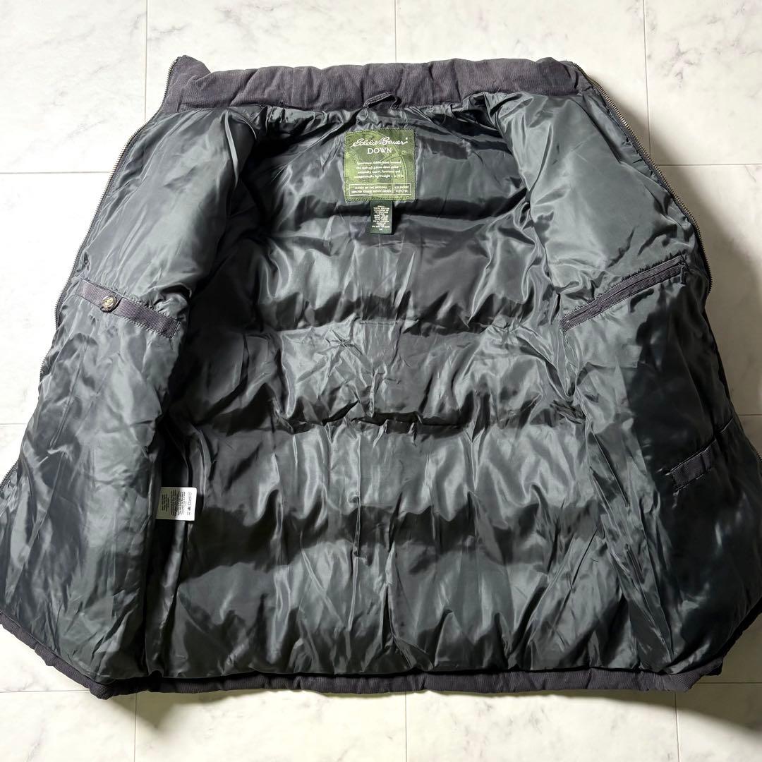 00s Eddie Bauer コーデュロイ ダウンジャケット Wジップ M