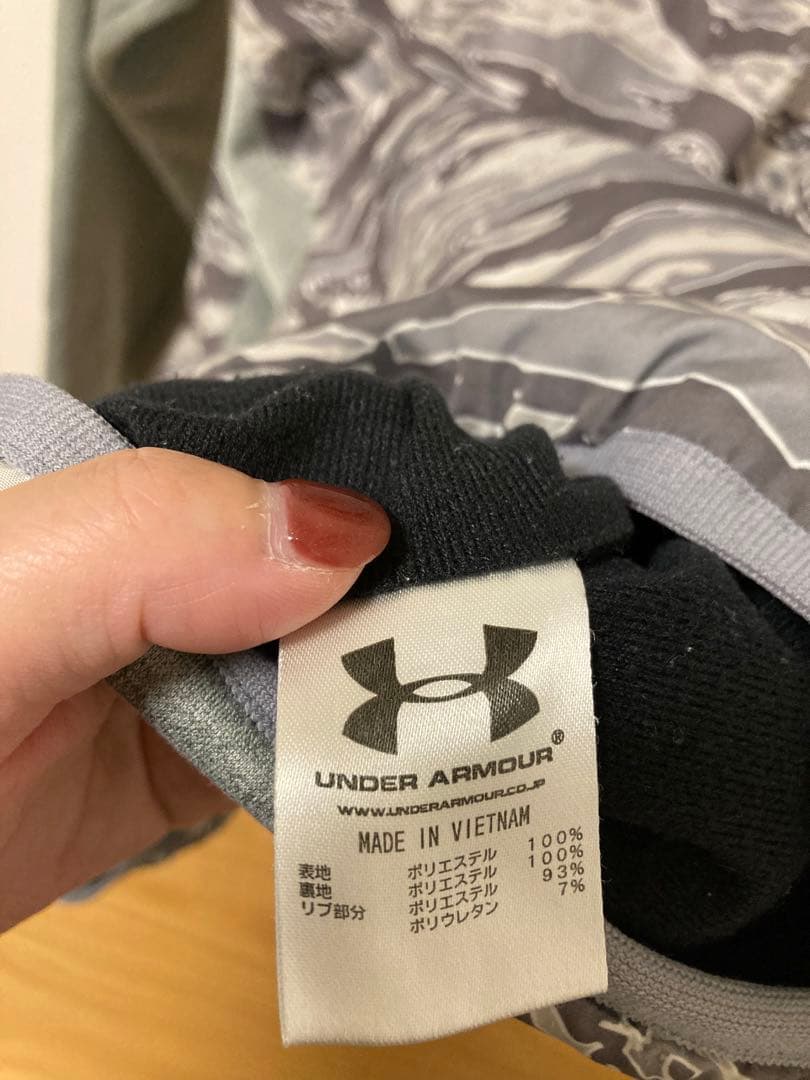アンダーアーマーグレー　セットアップ　L