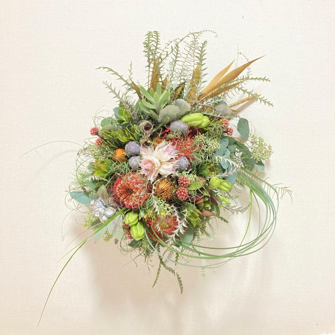 創作リース　ワイルドフラワー