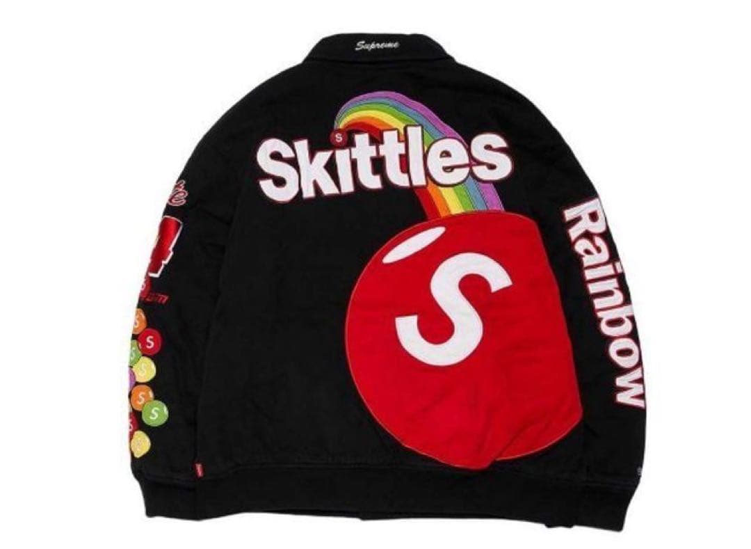 Supreme Skittles コラボ ジャケット