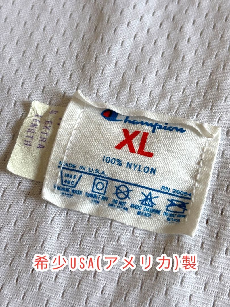 【USA製】champion フットボールシャツ/ゲームシャツ 80's~