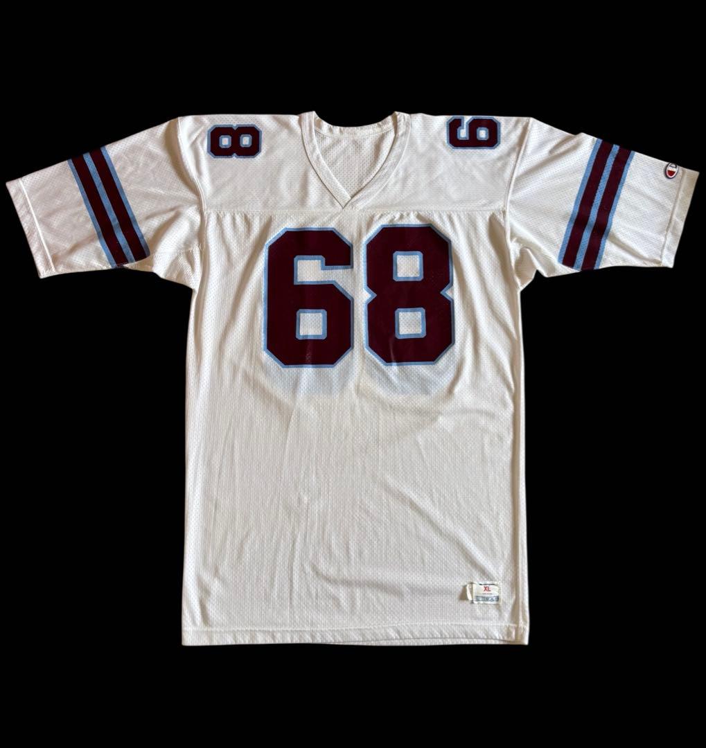 【USA製】champion フットボールシャツ/ゲームシャツ 80's~