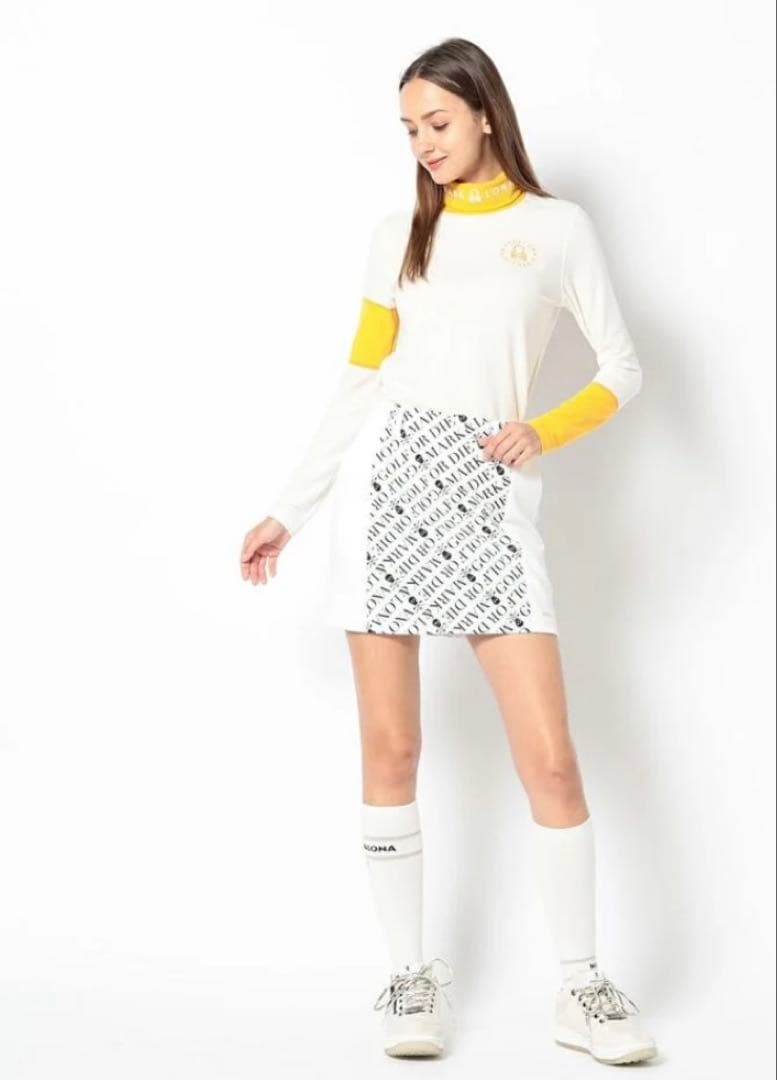 極美品 MARK & LONA マーク&ロナ レキシントン ハイブリッドスカート