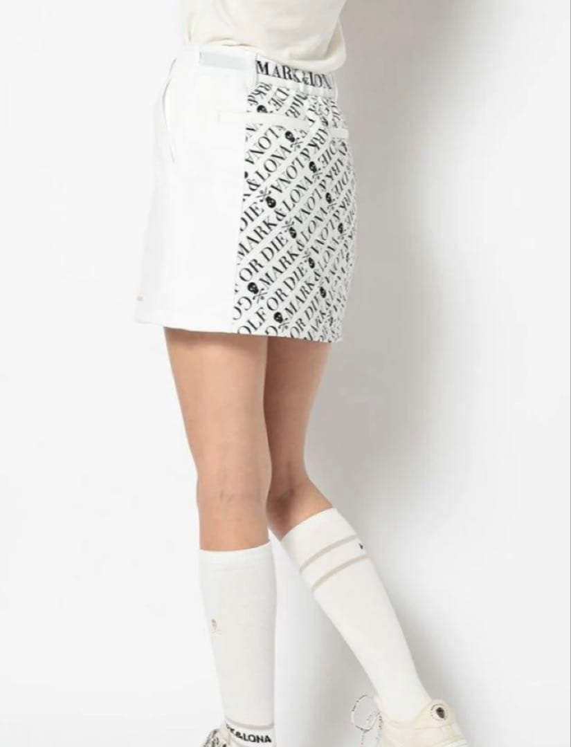 極美品 MARK & LONA マーク&ロナ レキシントン ハイブリッドスカート