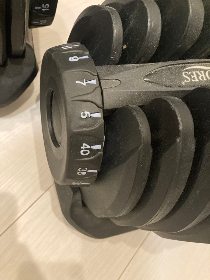 RIORES 可変式ダンベル 40kg×2
