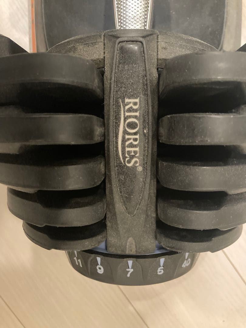 RIORES 可変式ダンベル 40kg×2