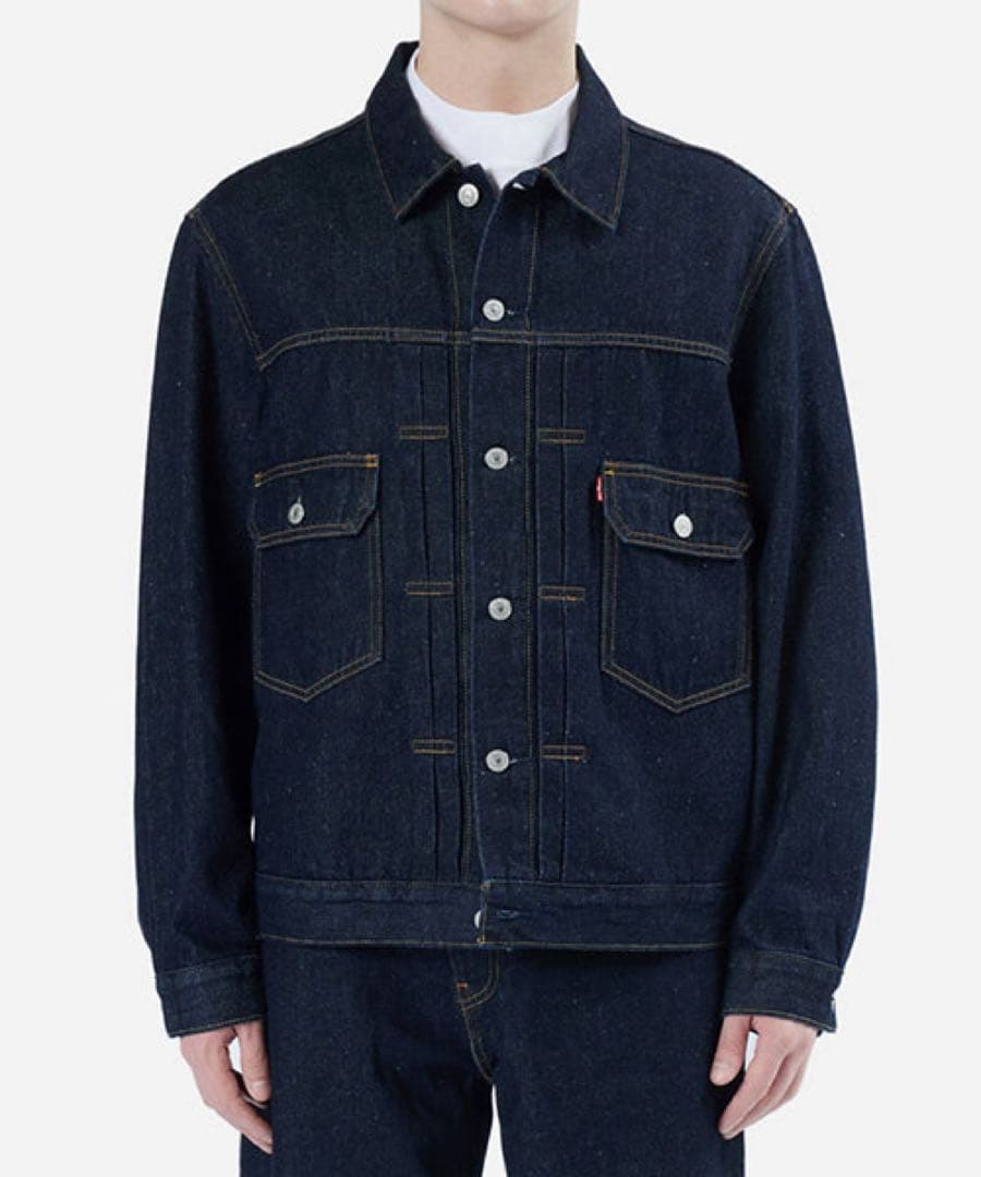 ジャケット・アウター Levi's BIOTOP TYPE 2 TRUCKER ME AGAIN EX